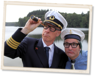 Kapitän und schwerer Leichtmatrose